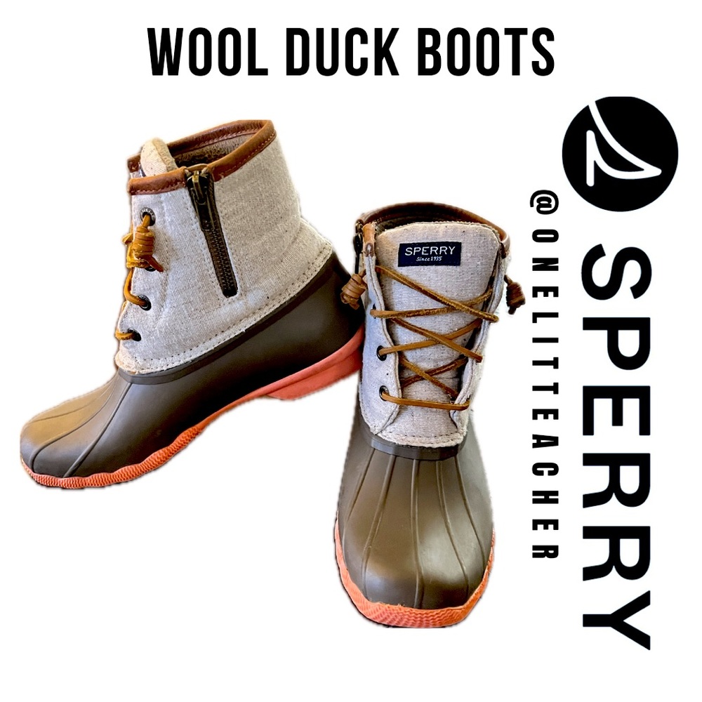 Sperry Wool Duck Boots